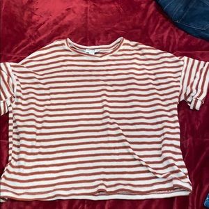 Xl Striped Top(new)